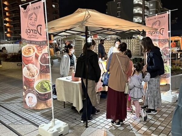 博多南駅　月夜市　参加しました！の画像